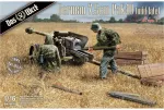 Das Werk vokiečių prie&scaron;tankinė patranka 7,5 cm PaK40 modelis 1/16 16020