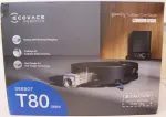 I&scaron;parduodama. Ecovacs DEEBOT T80 OMNI Vacuum cleaner Robot Wet&Dry 18000Pa TruEdge 2.0 ZeroTangle 3.0 Carpet Care Juodas + Auto-empty stat