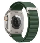 TECH-PROTECT NYLON PRO APPLE WATCH 8 / 9 / 10 / 11 / 12 / SE / ULTRA (44 / 45 / 46 / 49 MM) kariuomenės žalia