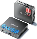 GEEKOM mini kompiuteris Air12 Lite su Intel N95, 8 GB RAM ir 256 GB SSD