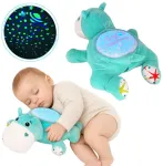Pliu&scaron;inis žaislas-projektorius Woopie Baby, &scaron;viesos efektai
