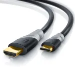 Mini Hdmi 2.0 Kabelis 3m su Ethernet ir 3d palaikymu