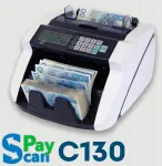 Payscan C130 banknotų skaičiuoklis Uv, Mg, Dd patikra nominalų skaičiavimas