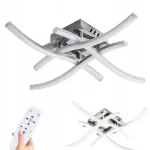 Ledea Led lubų &scaron;viestuvas su 4 juostomis ir 3 spalvų temperatūromis 3000k-6000k 48w