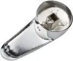 Mai&scaron;ytuvo rankenėlė i&scaron; cinko lydinio, chromuota, 48 mm