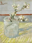 Artery8 Vincent Van Gogh Žydinčių migdolų &scaron;akelė stiklinėje Xl didelis plakatas (8 dalys) gėlė stiklas