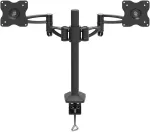 Monitorius Barkan monitoriaus laikiklis, vienos rankos, 13&ndash;29 colių Led/lcd ekrano laikiklis ant stalo, monitoriaus laikiklis ant stalo, pakreipiamas/pasukamas/reguliuojamo auk&scaron;čio, ergonomi&scaron;kas, i&scaron;laiko iki 6kg