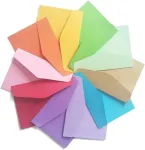 Blugul mini vokų rinkinys, 50 vnt., 115 x 82 mm, vokai dovanų kortelėms, vakarėlių kvietimams, vestuvėms, gimtadieniui, dovanoms, sveikinimo atvirukams, violetiniai