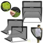 Ne&scaron;iojami futbolo vartai 120 x 80 x 80 cm vaikams, 2 vnt.
