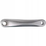 Kairysis &scaron;vaistiklis Ms Suntour / Prowheel kvadratui 170 mm Sidabrinė Alu
