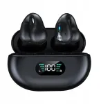Belaidės ausinės r15, open-ear, sportinio modelio ausies segtukas