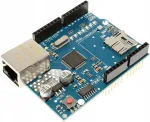 Ethernet Shield W5100 Tinklo modulis, suderinamas su Arduino
