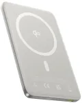LiPo i&scaron;orinis akumuliatorius (PowerBank) 10000mAh 27W su bevieliu Qi2, magnetiniu laikikliu Magsafe Titanium Ultra-slim PicoGo AM41 BASEUS