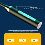 Bt 5.2 ausinės su kaklo lankeliu, belaidės magnetinės ausinės, ipx5 vandeniui atsparios stereo ergonomi&scaron;kos patobulinto žemo dažnio sportinės ausinės su daugiafunkciais mygtukais treniruotėms (rožinės)