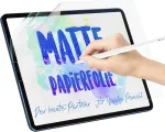 3 vnt. popieriaus plėvelės rinkinys, suderinamas su ipad pro 9.7 colių (2018/2017, 6/5 kartos) ir ipad air 2/1, matinis popieriaus plėvelės ekrano apsauga, pet plėvelė, skirta ra&scaron;ymui ir pie&scaron;imui
