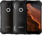 Dėklas I&scaron;manusis telefonas Doogee S61 6/64gb 4g Ip68 Dual Sim - Skaidrus + Raudonmedžio