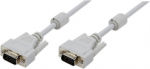 &bdquo;LogiLink D-Sub&ldquo; (VGA) &ndash; D-Sub (VGA) kabelis, 10 m pilkas (CV0028)