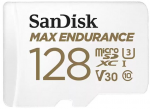 Atminties kortelė SanDisk Max Endurance microSDXC 128GB Class 10 U3 + Adapteris