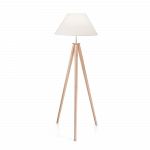 Sieninis &scaron;viestuvas Ideal Lux Floor lamp with 1 light TRIDENTE, E27, baltas