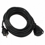 REV plėtinys IP44 10m juodas