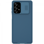 Nillkin CamShield Pro Armored Camera Protector Samsung Galaxy A73 dėklas telefonui mėlynos spalvos