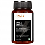 Maisto papildas Mumijo Pure Shilajit, Jiva Ayurveda, 60 kapsulių