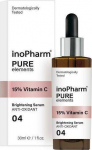 INOPHARM_Grynas skaistinantis ir antioksidacinis veido serumas su 15% vitaminu C 30ml