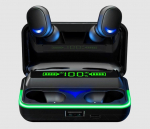 Belaidės Ausinės Rebel SN-E10, juodos spalvos