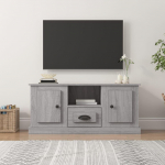 TV staliukas Televizoriaus spintelė, pilka ąžuolo, 100x35,5x45cm, mediena