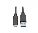 &bdquo;PremiumCord&ldquo; kabelis USB-C &ndash; USB 3.0 A (2 kartos USB 3.2, 3A, 10 Gbit/s) 3 m