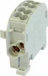 Simet 1 potencialo perjungiamas paskirstymo blokas 100A 4x2,5-25mm2 pilkas SCB 25-Cu 81503002