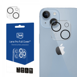 Apsauginis stiklas telefono kamerai Apple iPhone 14 / 14 Plus 3MK Lens Protection Pro Full Cover