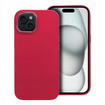 Fusion Accessories "Fusion Frame" galinis silikoninis dėklas, skirtas Apple iPhone 15 Plus magenta