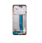 Dėklas LCD Ekranas + Touch Unit + priekinis dangtelis, skirtas Xiaomi Redmi Note 11 NFC Juodas (Paslaugų paketas)