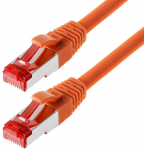 helos Patchkabel S/FTP Cat 6 oranžinis 10,0 m