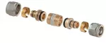 Tdm Brass Tdm_Brass I&scaron;ardomoji užveržiama jungtis 1440, 16 x 16 mm