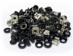 DATACOM Mounting Set M6 (50pcs/pack) - 12mm Juodas