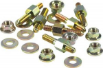 FIBOX sieninės spintelės tvirtinimo komplektas SOLID P pagrindo plok&scaron;tei, 6 mm M4/M4, 6 vnt. rinkinys. Skirtas 3730, 4930, 5630, 6030 ir 6037 dėžutėms.