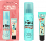 Benefit Prime & Set Pore Pack rinkinys (The Porefessional Super Setter makiažo fiksatorius, 120 ml + The Porefessional Smoothing Face Primer makiažo bazė, 22 ml)