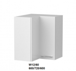 Extom Kampinė pakabinama spintelė Sidabrinis W12 60