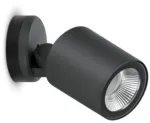 16W LED sieninis &scaron;viestuvas NOA 100 WALL, antracito sp., 3000K, 60&deg;, IP66, dimeriuojamas