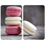 Stiklinės apsauginės plok&scaron;tės MACARONS viryklei &mdash; 2 vnt., WENKO