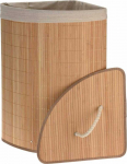Krep&scaron;ys skalbiniams Storage Solutions Krep&scaron;ys skalbiniams narożny bambusowy ruda