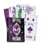 Bicycle Disney Villains Žaidimo Kortos (Violetinės)
