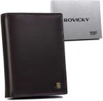 Vyri&scaron;ka odinė piniginė Rovicky RV167