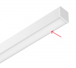 Linijinio &scaron;viestuvo X-LINE dangtelis, 1122mm