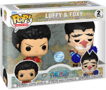 Funko POP! One Piece Luffy & Foxy 2 pack exclusive