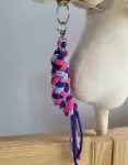 Super Hobby Horse Hobby horsing pavadėlis, tamsiai rožinė/violetinė
