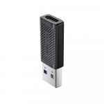 Acefast J2 USB-C 3.0 (moteri&scaron;kas) į USB-A 3.0 (vyri&scaron;kas) 5Gb/s adapteris &ndash; juodas