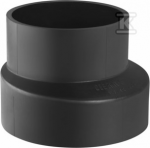 Geberit REDUK.PEHD 110X63 ASYMMETR.KR.(KAN.HDPE)